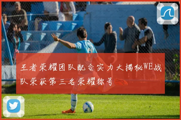王者荣耀团队配合实力大揭秘WE战队荣获第三名荣耀称号